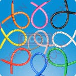 日成彩色卷式結束帶