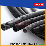 日成PEV0阻燃黑色波紋管