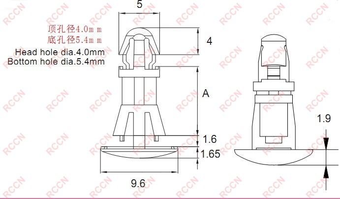 RCCN LCBSC Locking Circuit Board Support