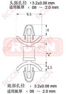 RCCN LSP4 Dual Locking Circuit Board Support