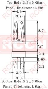 日成PC板隔離柱-LSP11型