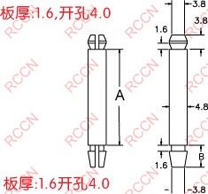 RCCN SP Miniature Support Post