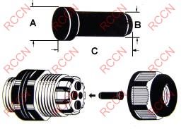 日成SPR-M多孔接頭橡膠塞
