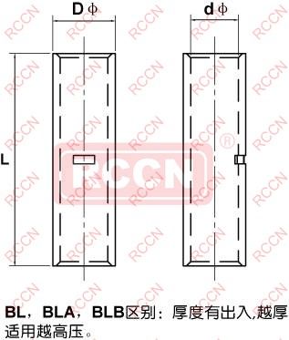 日成BL型高壓中間祼銅端子