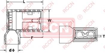 RCCN FN Flag Female Nylon Disconnects