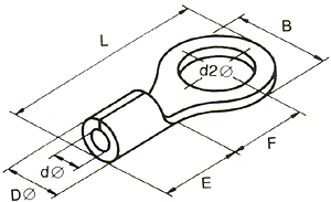 Circular Naked Terminal (R-Type)