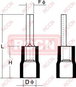 RCCN PINF Insulated Terminals