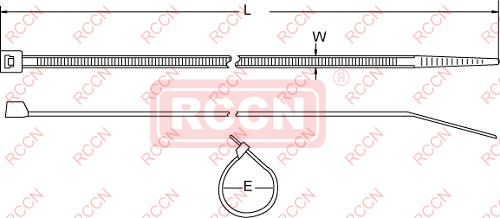 日成GV0型防火級尼龍扎線帶