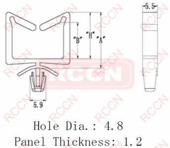 RCCN AWS Locking wires addle