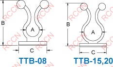 RCCN TTB Mounting Twist Tie