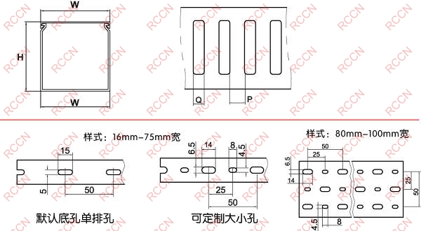 RCCN VDRC Wide Close Slot Wiring Duct