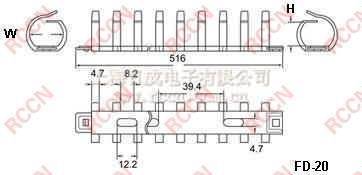 Canaleta de flexible