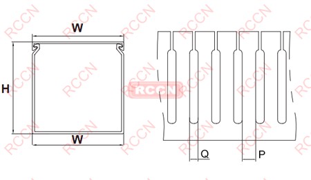 日成VDRT/HF型耐高溫無鹵線槽