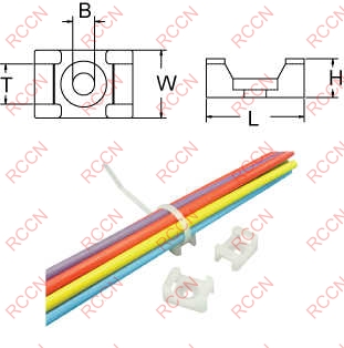 RCCN HC Saddle Tie Mounts