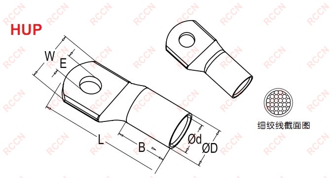 日成HUP-2015新銅管端子