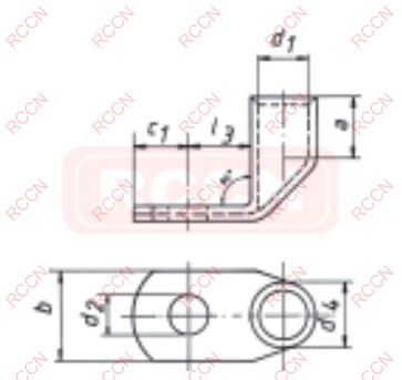 日成KL型90度電纜端頭